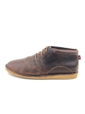 Oliberte Adibo Brown Leather Chukka Boots EUR 42